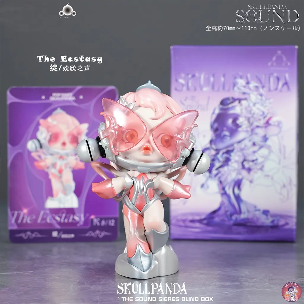 

Original SKULLPANDA The Sound Series Blind Box Guess Bag Mystery Box Toys Doll Cute Anime Figure Ornaments Gift Collection
