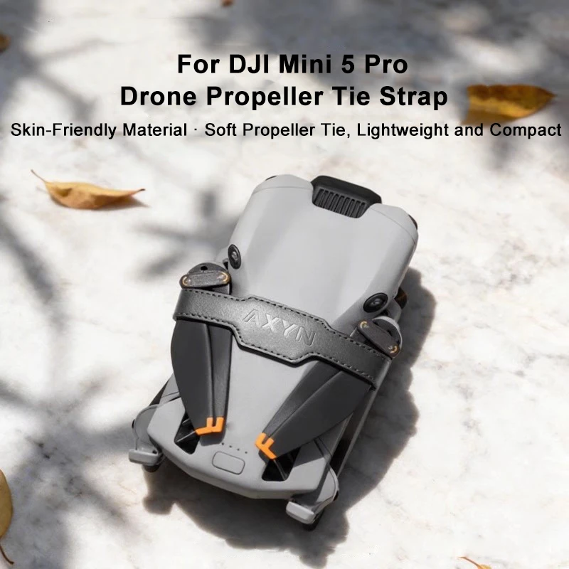 

Propeller Holder Strap for DJI Mini 5 PRO Propellers Stabilizer Protector PU Leather Props Blade Fixed Tie Accessories