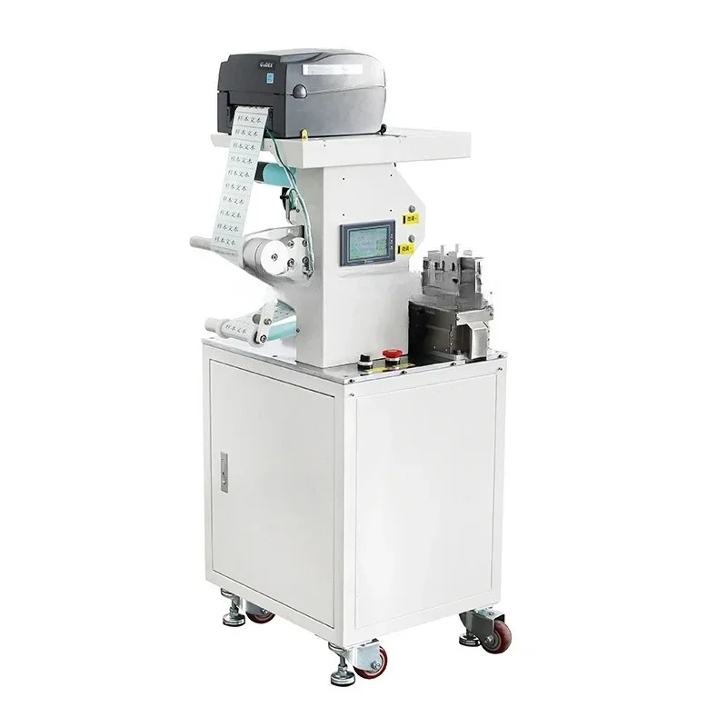 Automatic Half-fold With Printing Labeling Machine
