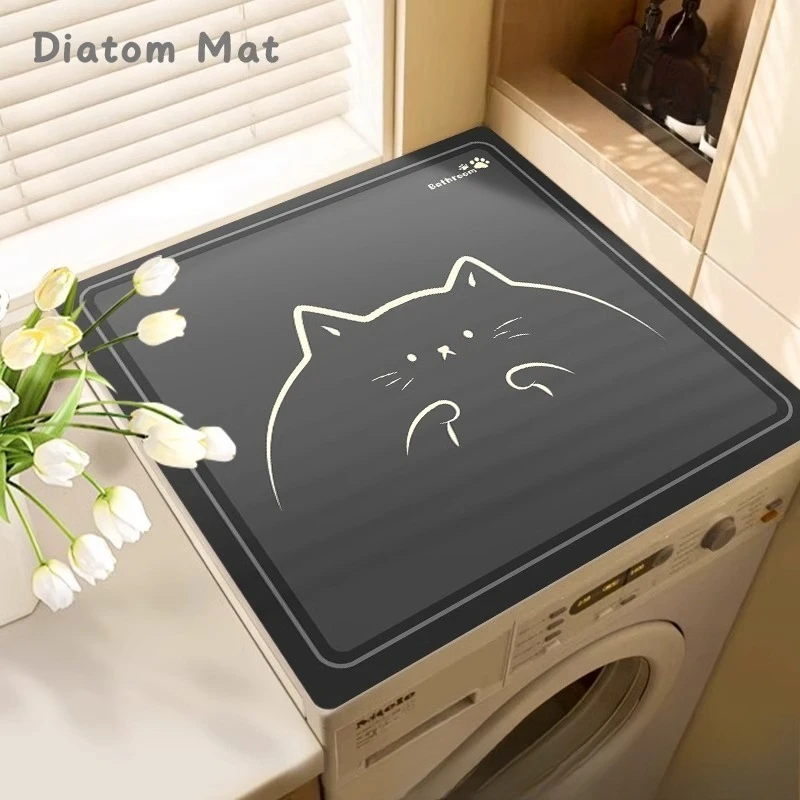 

Drum washing machine dustproof pad, refrigerator pad, diatomaceous earth absorbent anti slip sunscreen pad