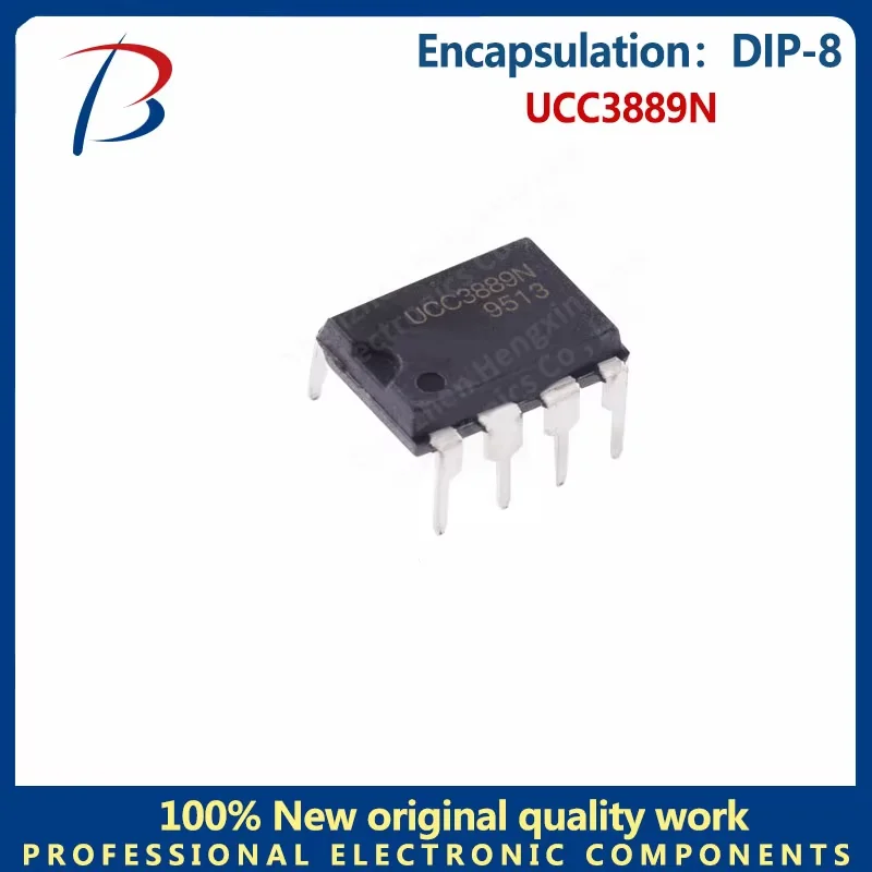 10pcs  UCC3889N Power management chip in-line package DIP-8 AC/DC converter