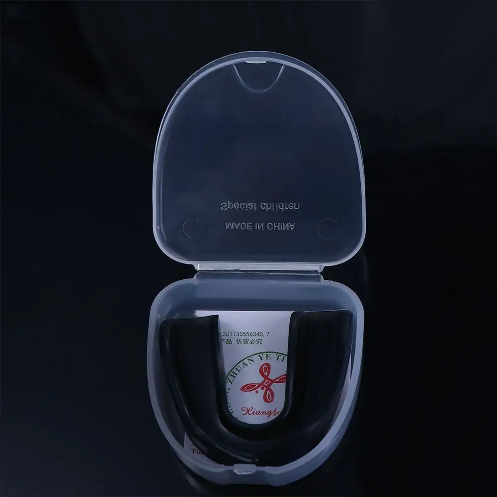 Safety Protection EVA Football Mouth Trays Basketball Tooth Brace Protection Boxing Mouthguard Brace Teeth Protect Mouth Guard