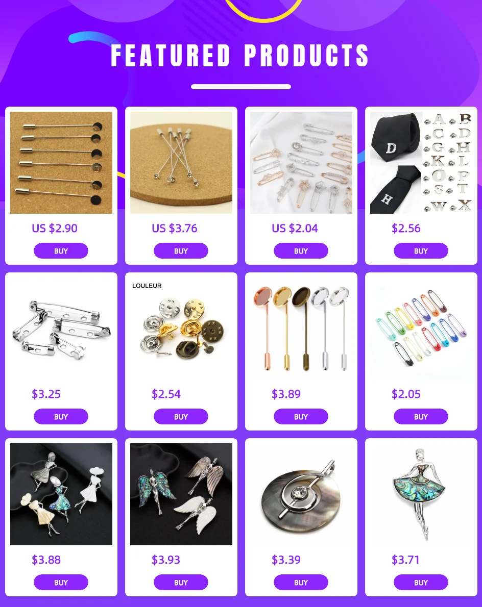 20 teile/los 90mm Länge Kupfer Hut Brosche Pins Diy Mit Stopper Sicherheitsnadeln Metall Brosche Anstecknadeln Für DIY schmuck Kennzeichnung – Detail 1