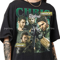 Limited Chris Redfield Tshirt Vintage Unisex Shirt Personalized Gift For Woman And Man Premium Unisex T-shirt