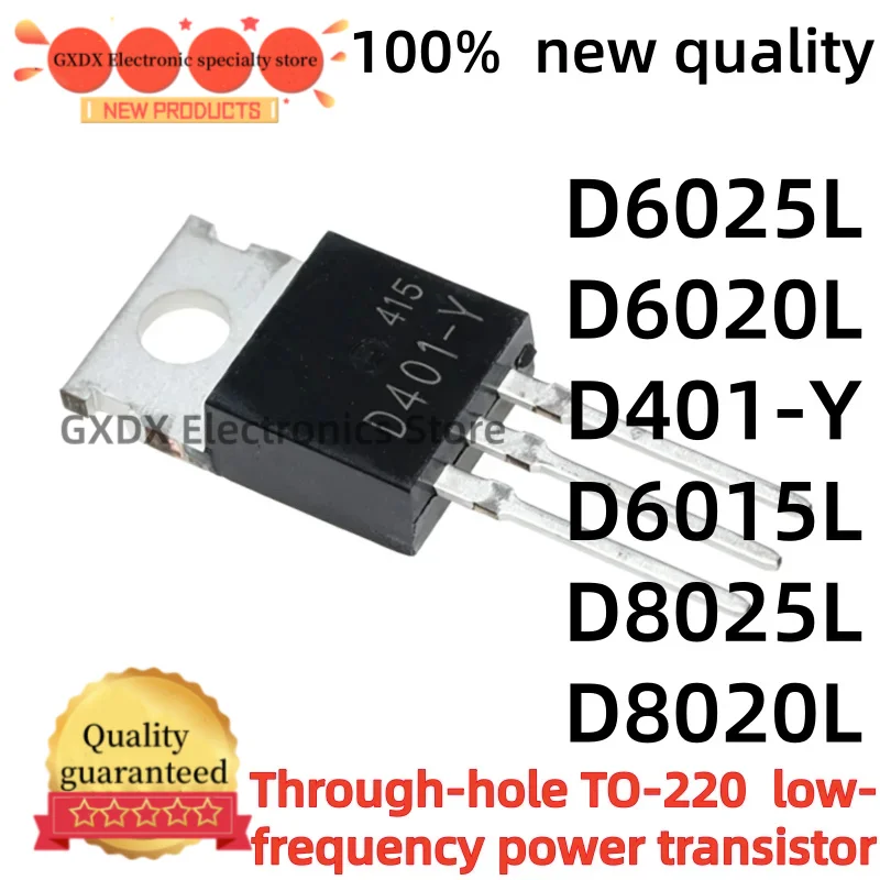 5-10 pieces 100% new quality D8025L D6015L D401-Y D6020L TO220 D6025L D8020L MOS FET TO-220