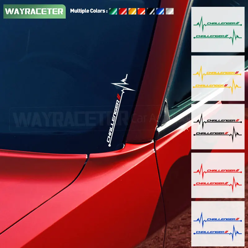 

2 шт., светоотражающие наклейки на окна Dodge Challenger SRT8 392 Demon 2023