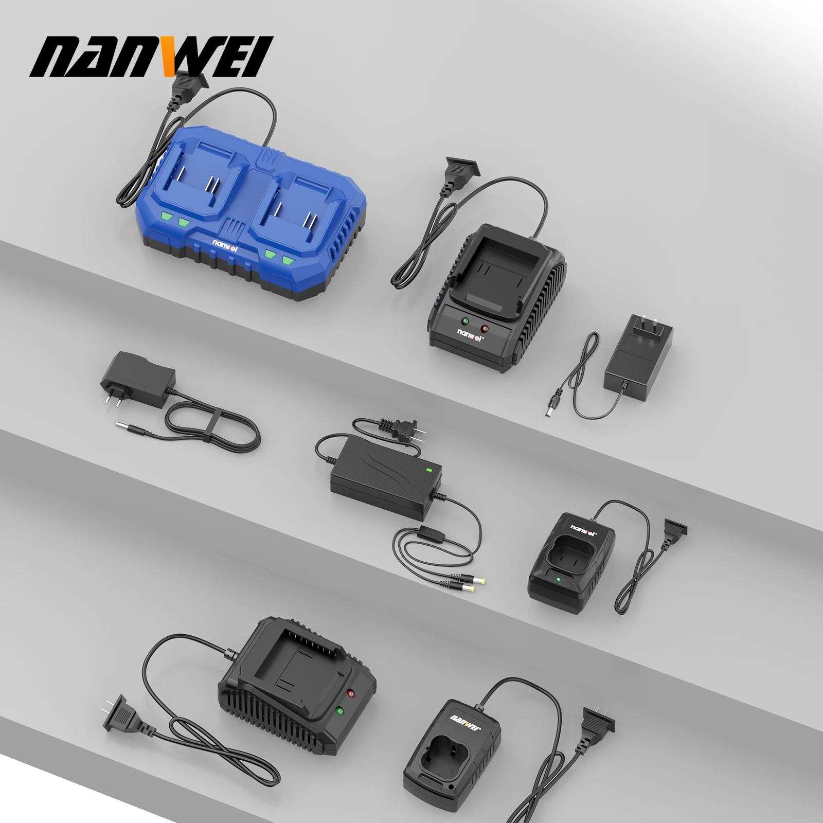 NANWEI Battery Charger for Power Tools