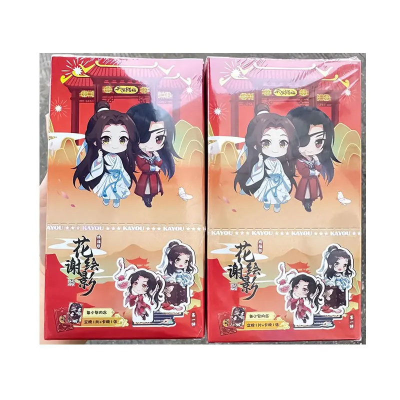 KAYOU Heaven Official's Blessing Tian Guan Ci Fu Acrylic Standing Plates Hua Xie Hui Ying Genuine Peripheral Collection Card