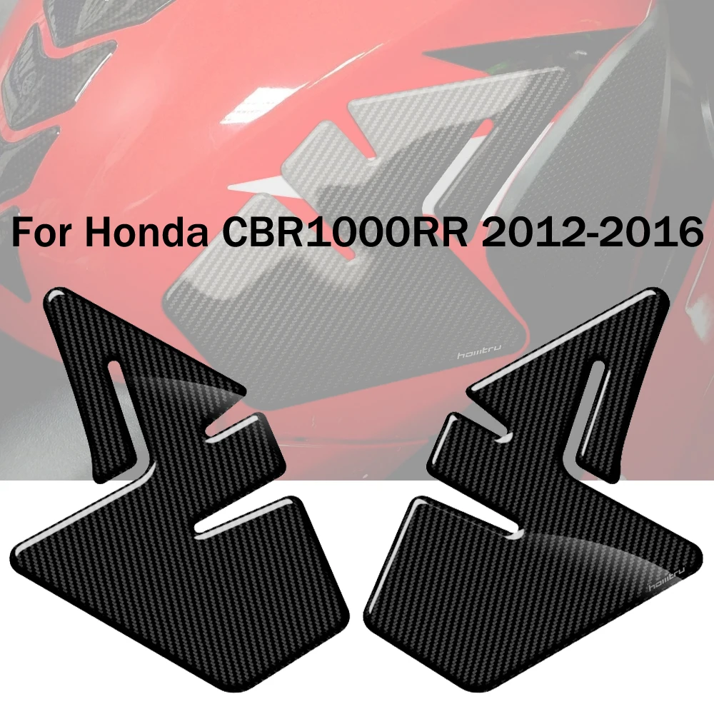 

for Honda CBR 1000RR 2012-2016 Motorcycle Carbon Fiber Side Fuel Tank Knee Protector Anti Slip Protection Sticker