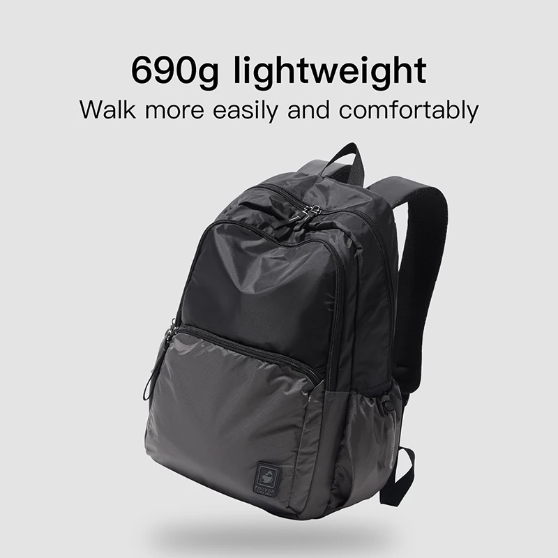 Fouvor mochilas masculinas portátil viagem de negócios avião cabine mochila casual esportes sacos de negócios moda saco escolar 3027-09