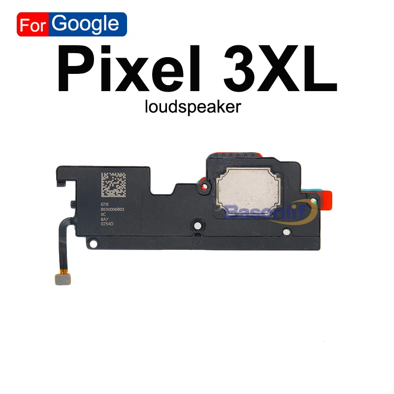 Basonlif For Google Pixel 4 3 3A 2 XL 4XL Earpiece Top Ear Speaker And Loudspeaker Replacement Parts