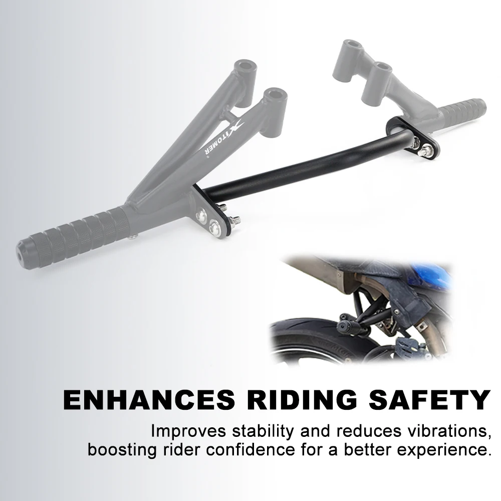 دراجة نارية لياماها YZF R1 2009-2014 YZFR1 قفص فرعي مساند قدم خلفية قفص فرعي حارس الركاب ربط دعم حيلة حيلة الحماية