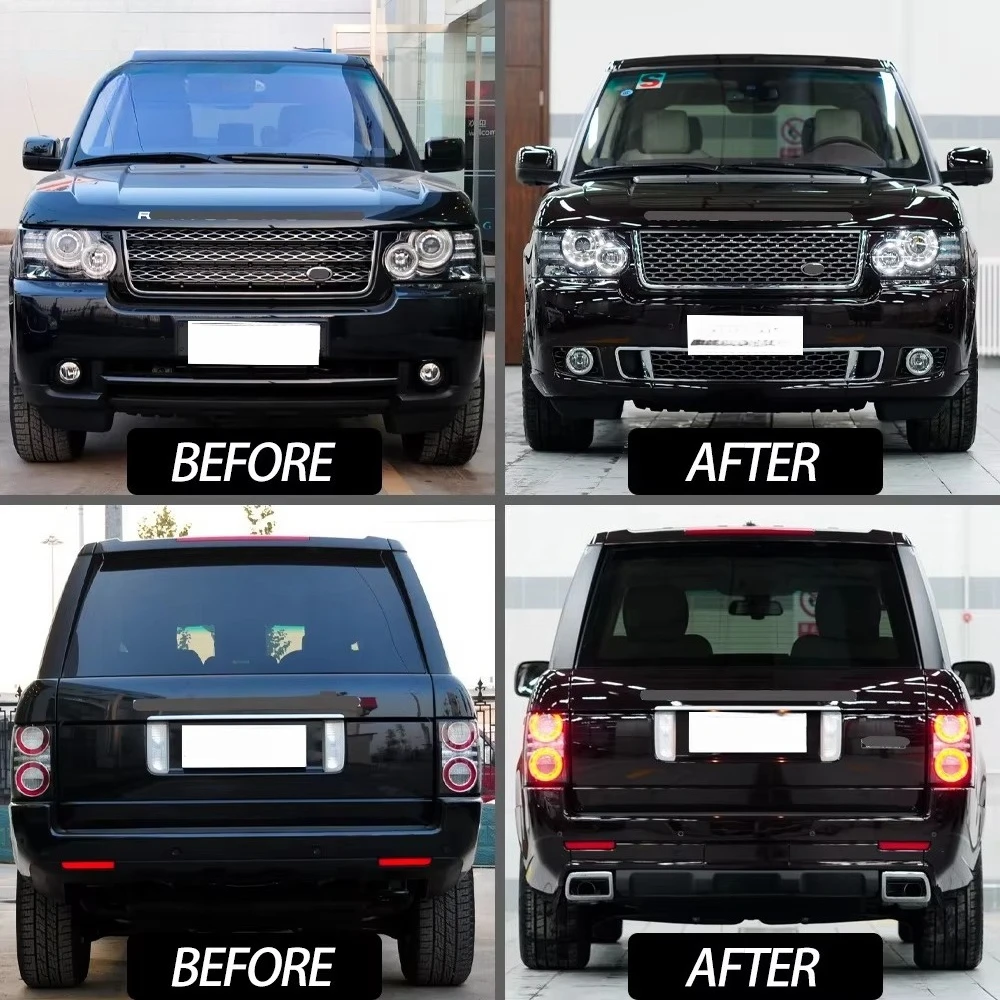 Auto Facelift Body Kit for  Range Rover 3 Vogue L322 2005 2006 2007 2008 2009 2010 2011 2012 Update to Autobiography