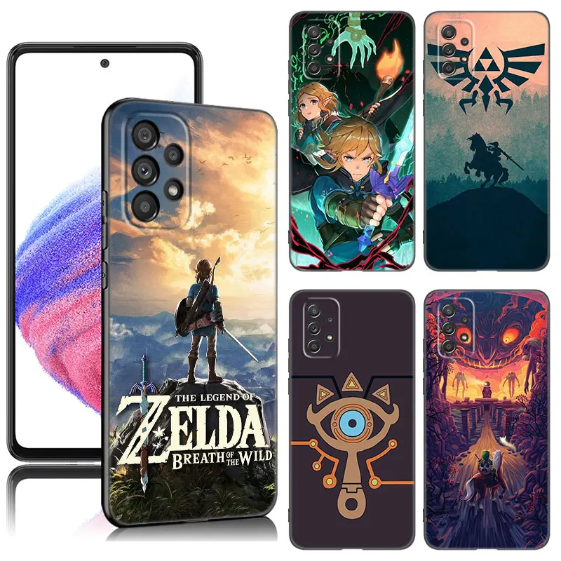 Z-Zeldas Game Phone Case For Samsung A13 A22 A24 A32 4G A14 A23 A25 A34 A52S A53 A54 A73 5G A11 A12 A15 A31 A33 A50 A51 A70 A72