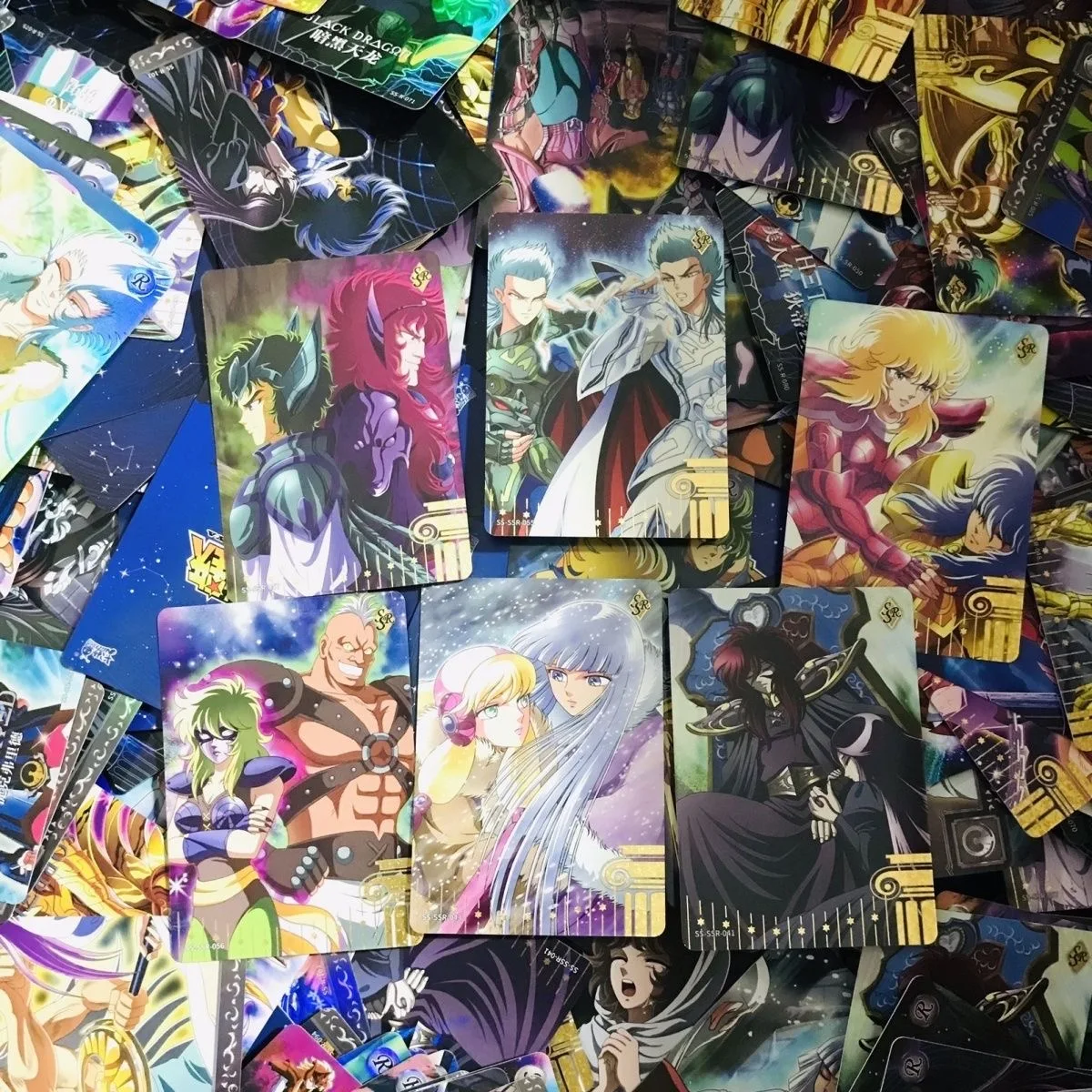 KaYou Original Saint Seiya 50pcs Random Cards Character Athena Seiya Shiryu Hyoga Shun ikki Saga Aiolia Shaka Dokho Aiolos Camus