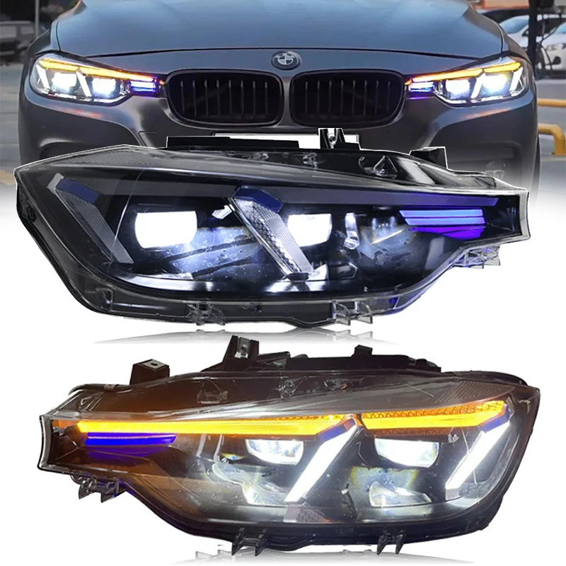 Car Lights For BMW F30 F35 2013-2019 3 Series LED Auto Headlight Assembly Upgrade 2022 Newest Design LHD RHD Style Accessories