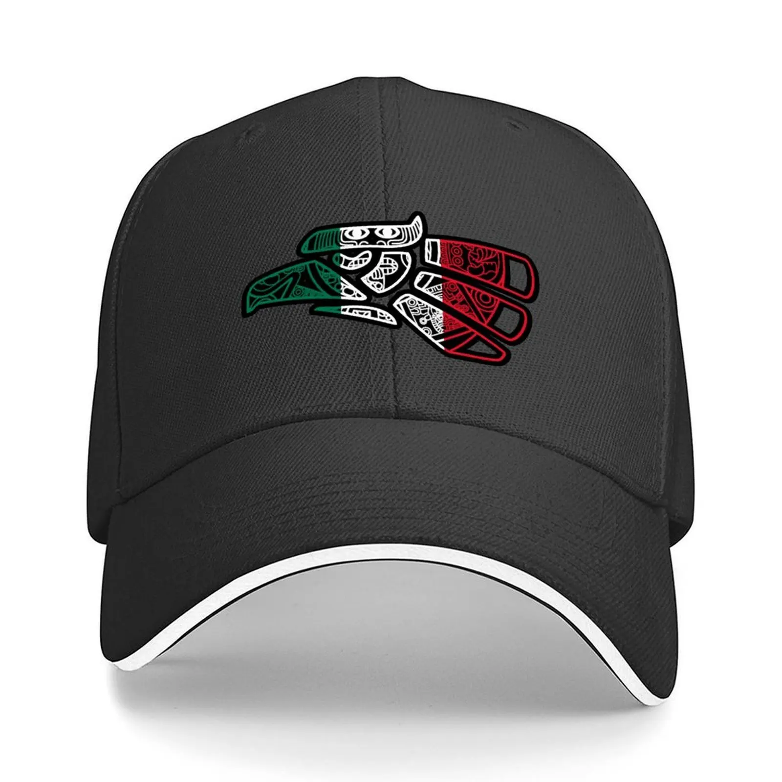 

Hecho En Mexico Aztec Calendar Mexican Eagle Baseball Cap men's big size hat Fishing cap fishing caps man Hat men Men Women's