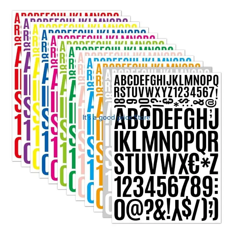 

12 листов, автоклеящаяся наклейка с буквами, маленькая наклейка с алфавитом для поделок, цветная наклейка с буквами, наклейка с
