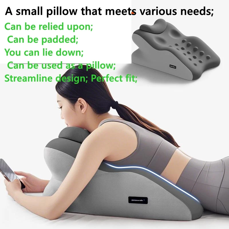 

Bed sofa wedge cushion waist hip support pad couple sleep reading auxiliary pillow multifunctional car spare cushion