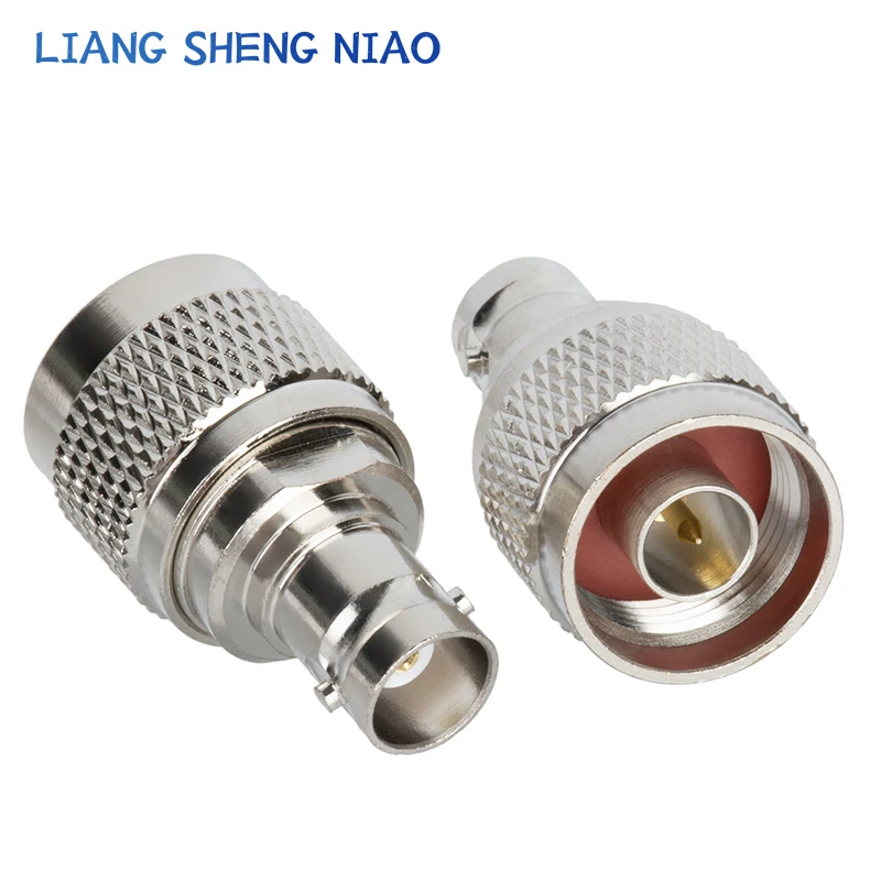 1pcs N Male TO BNC Female Connector BNC Female Jack To N Type Male Plug RF Coax Connector Straight Adapter L16