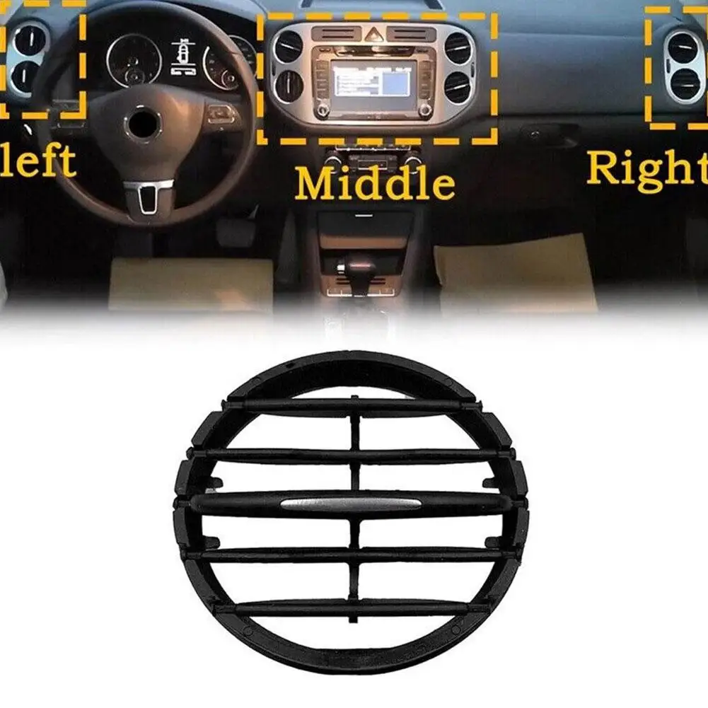 car Air Vent Cover For Volkswagen Tiguan 2010-2017 Car Interior Air Conditioning Grille Rear row/middle/left and right Vents