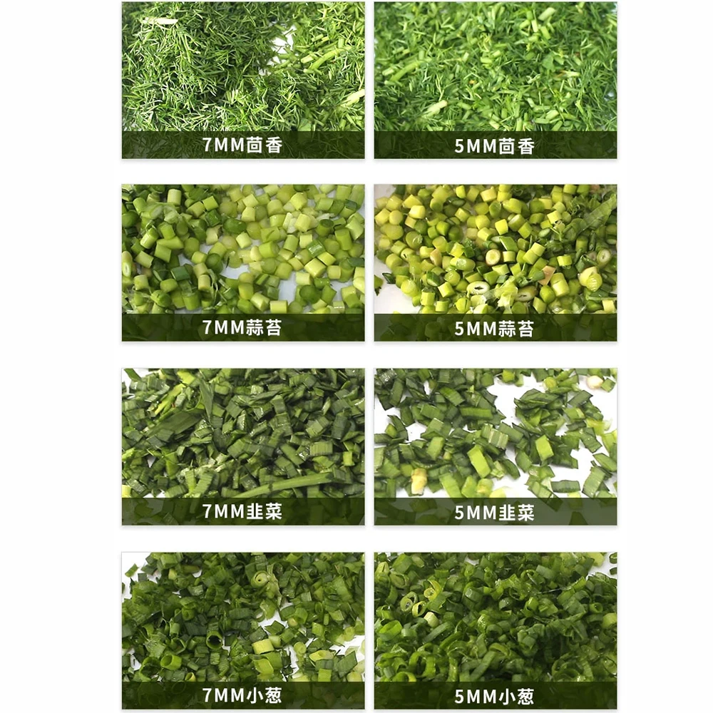 Cortador de vegetais multifuncional elétrico, Shredder de torta, Slicer Tofu Shred e Green Onion Machine, Máquina comercial