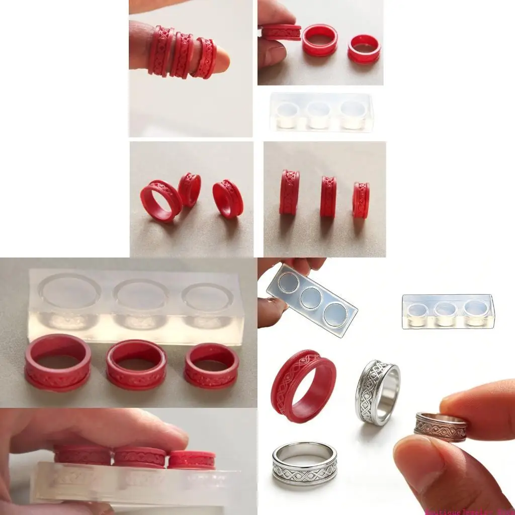 E1PE Sturdy Silicone Jewelry Mould To Create Customes Rings And Other Accessories