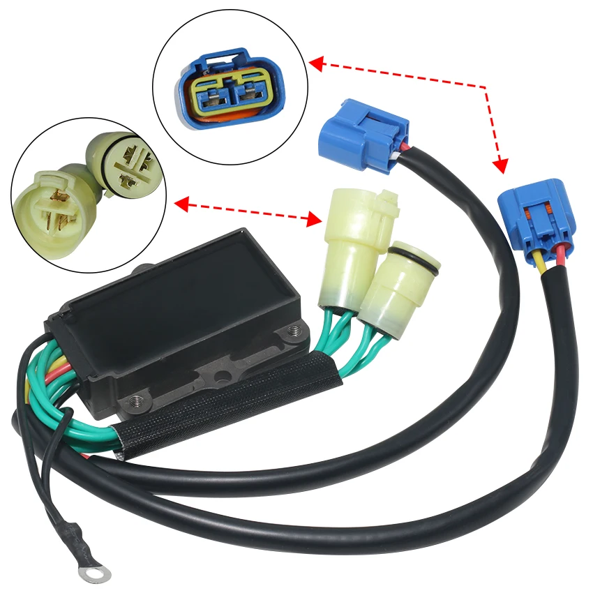 

Регулятор напряжения для мотоцикла, выпрямитель для Yamaha 200HP F200 FL LF 200 TXR F200A FL LF 200A ETX 225HP F225A ETX FL LF 225A TU/XR