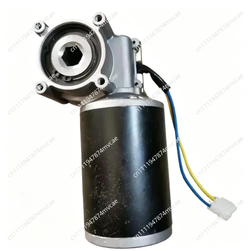 Electric Rotary Tiller Fertilizer 12/24V 100W Hexagonal Sowing Fertilizing Motor for Garden Soil Preparation 16/20 Inches