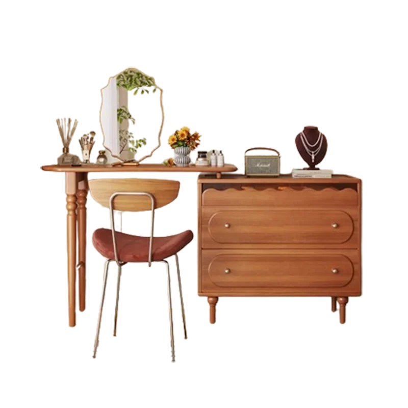 

Скандинавская мебель для парикмахерской, домашние длинные стеклянные туалетные столики, зеркальные светильники, большой женский органайзер для хранения, комоды, ящики для макияжа