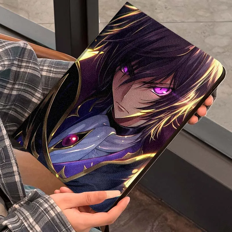 Code Geass Cool Anime For OPPO Pad 2 3 4 Neo Air SE X Pro 10.36 11 11.4 11.61 12.1 13.2 بوصة 2025 حافظة كمبيوتر لوحي قابلة للطي