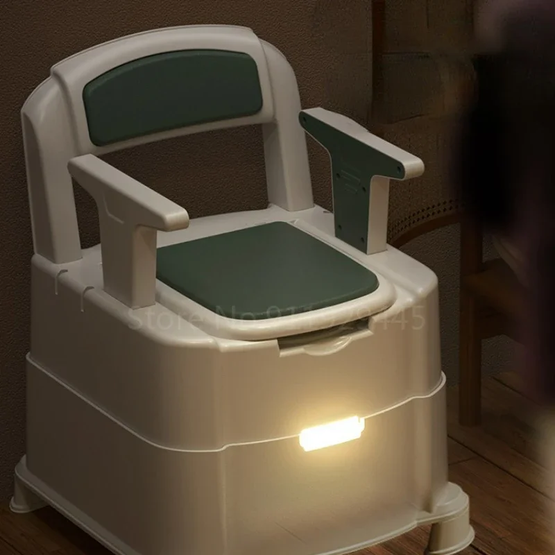 Elderly toilet toilet household portable portable pregnant women adult elderly toilet chair indoor deodorant bucket