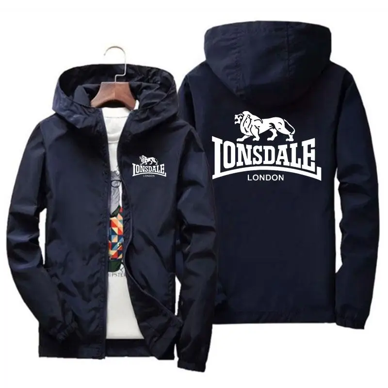 LONSDALE Summer Hip-Hop Street Men’s Fashion Trend Sportswear And Womens Casual Jogging UV-Proof Rain-Proof Students