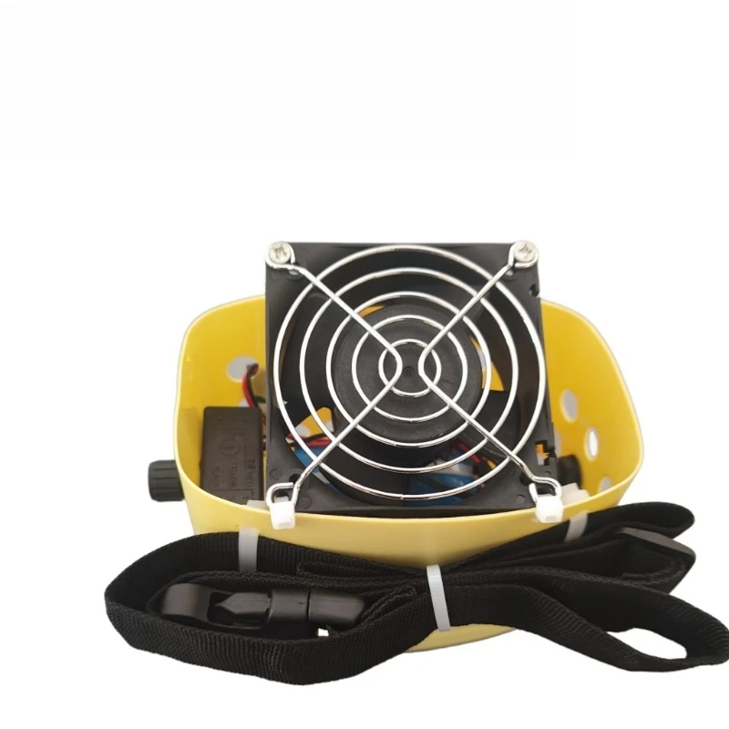 Outdoor waist fan portable long battery life high power construction agricultural site cooling workers portable electric fan