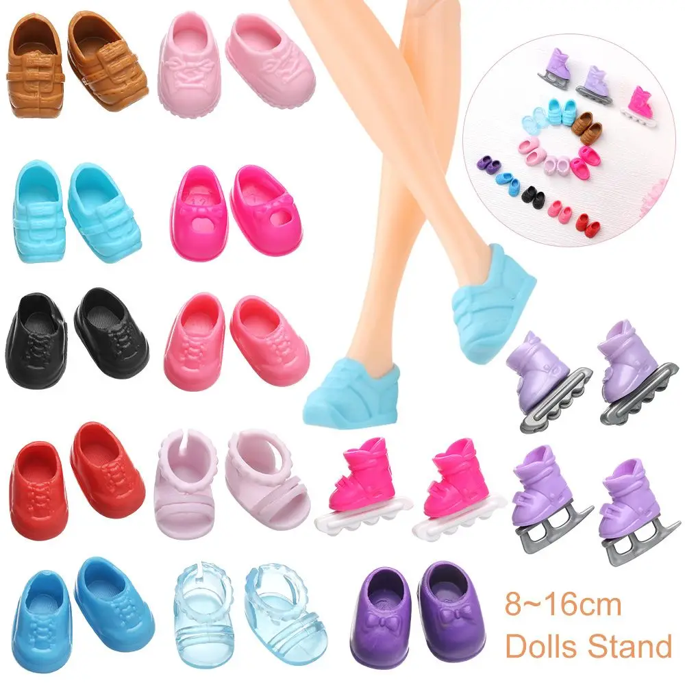 New 1/8 Doll Body Other Accessories Cute Shoes PVC Doll Wear Fashion Sandals 8~16cm Dolls Stand