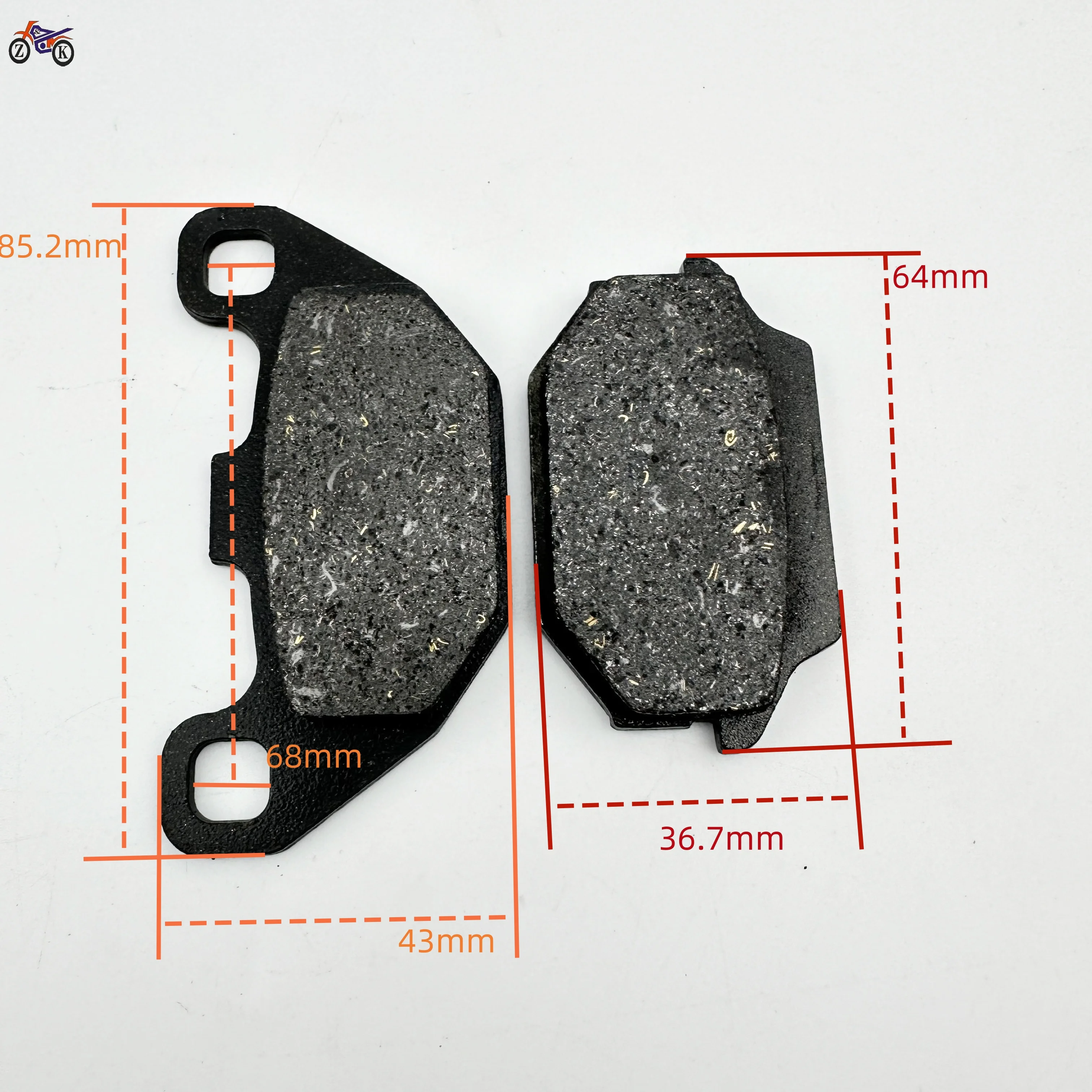 Motorcycle disc brake pads for KYMCO R16 150 Agile C30000 16 