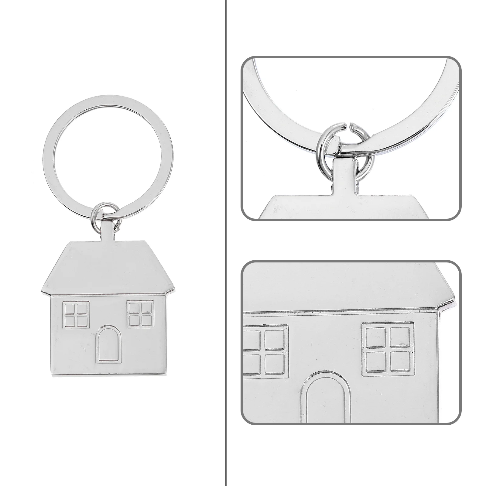 

House Keychain Gift Pendant Hanging Housewarming Decorative Bag Chains Keychains