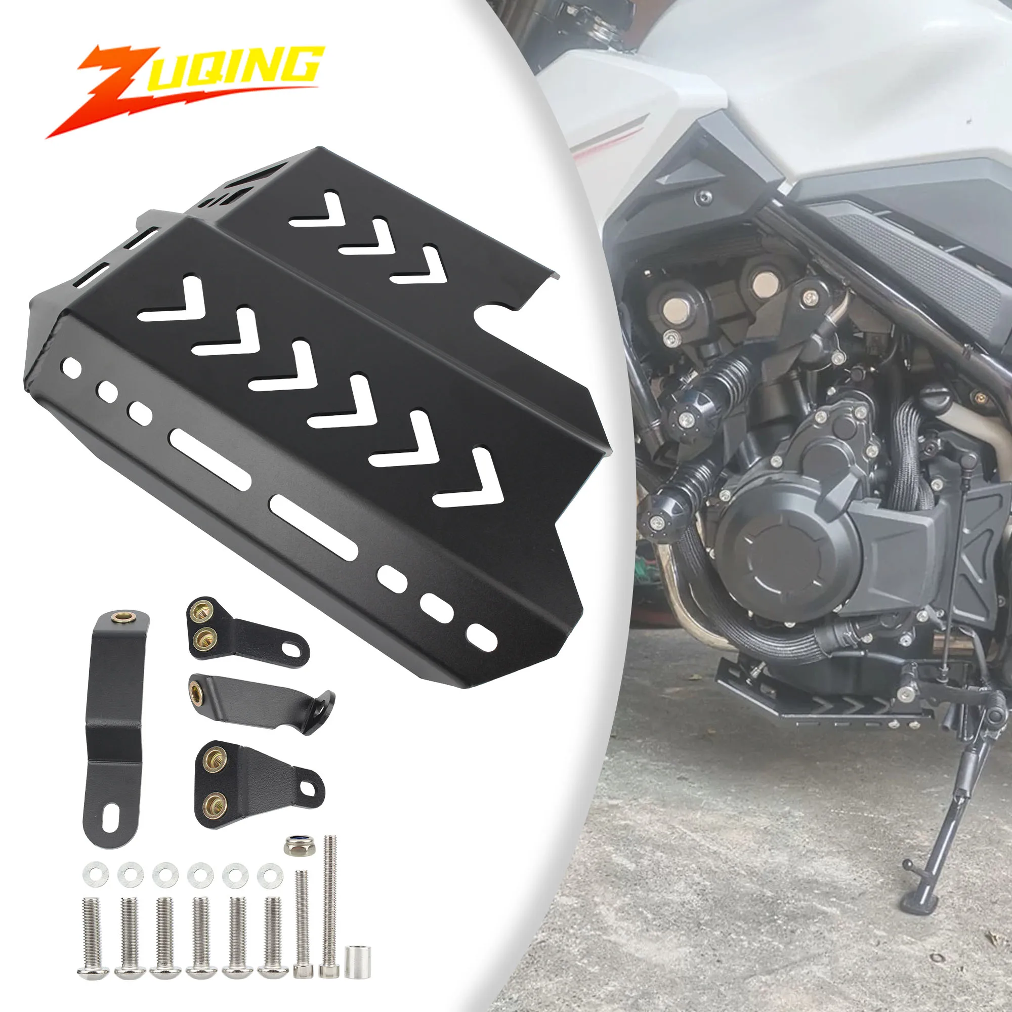 

Motorcycle Chassis Under Guard Skid Plate For Honda CB500X CB 500X 500 X 2022 2021 2020 2019 Engine accessories