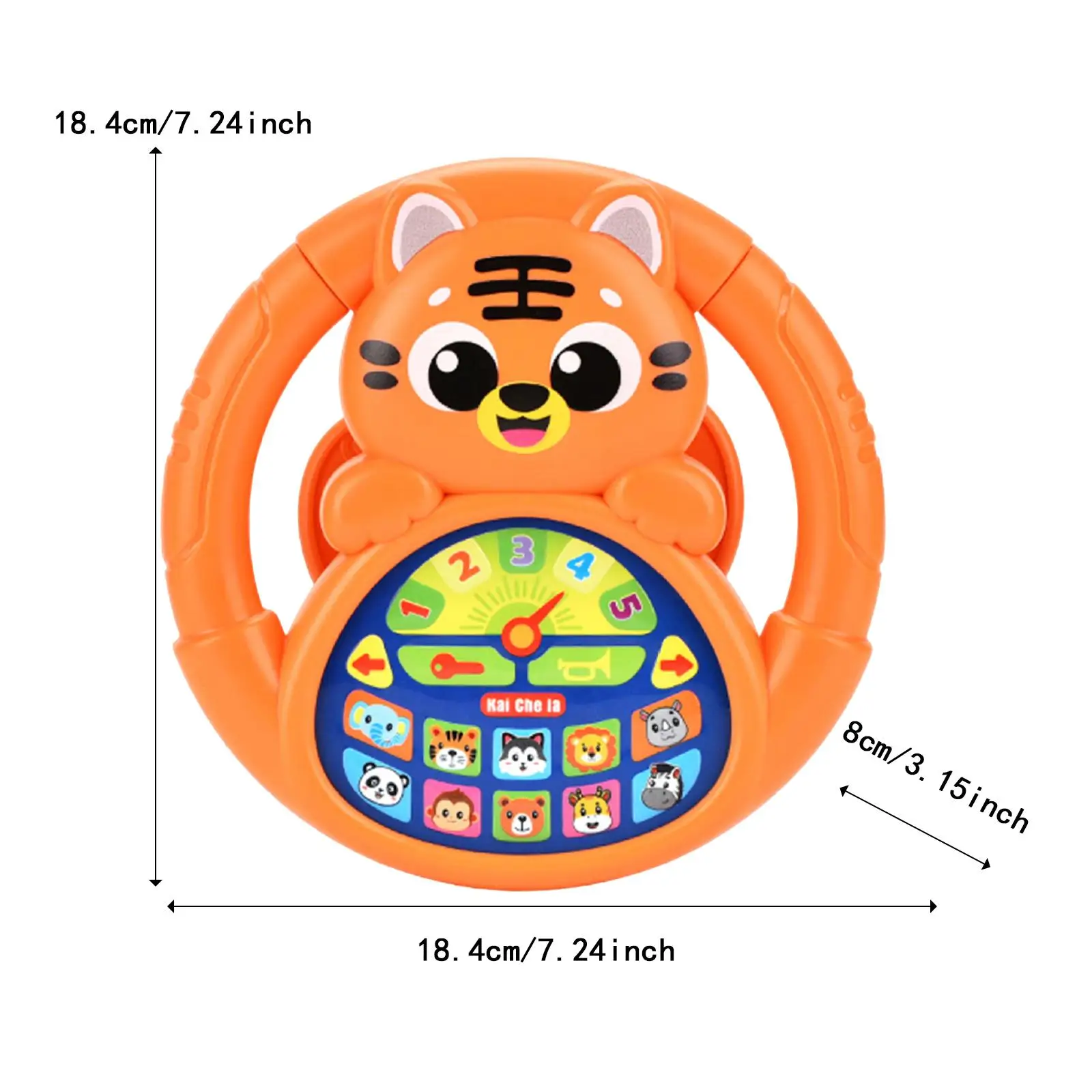 New Learning Machine Toys Children's Simulated Driving Pushchair Steering Wheel Early Learning Machine Educational Toys Gifts