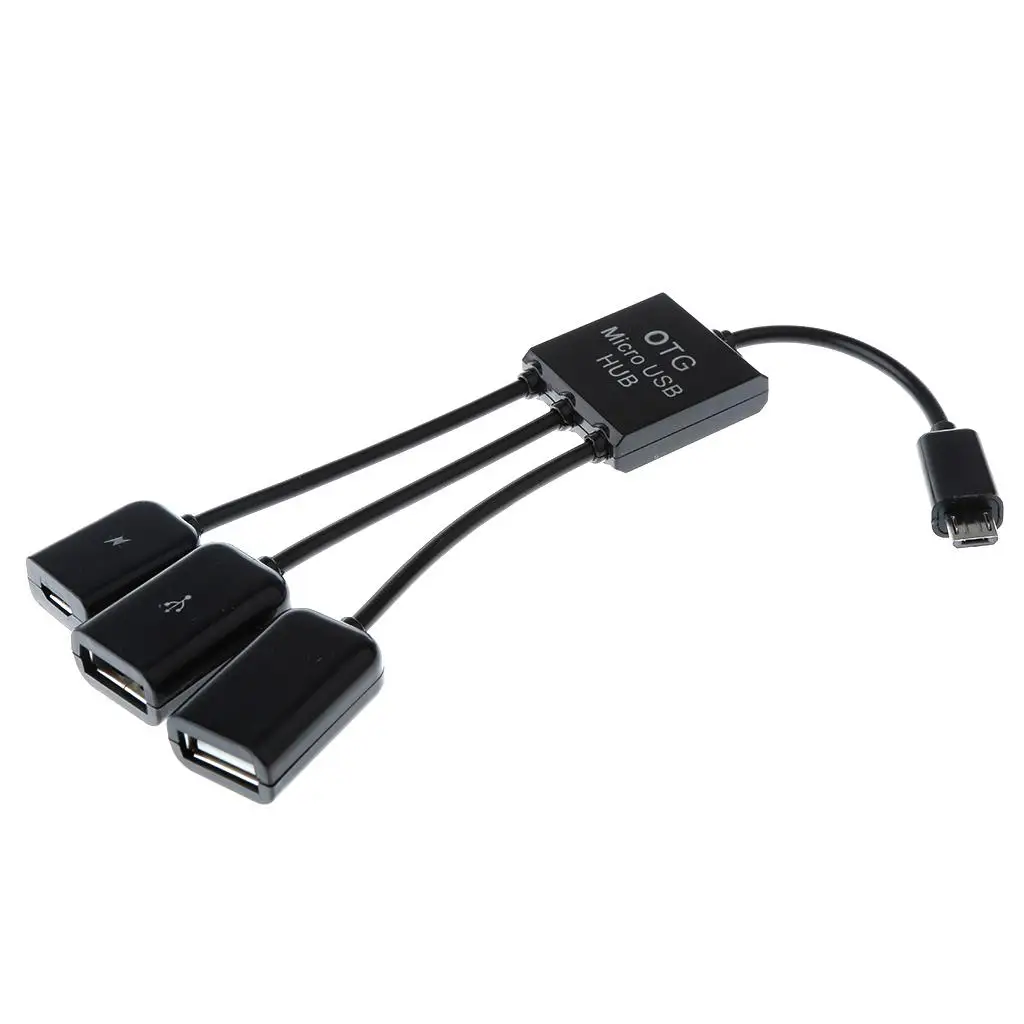 كابل شاحن USB متعدد 3 في 1 محول OTG للهاتف