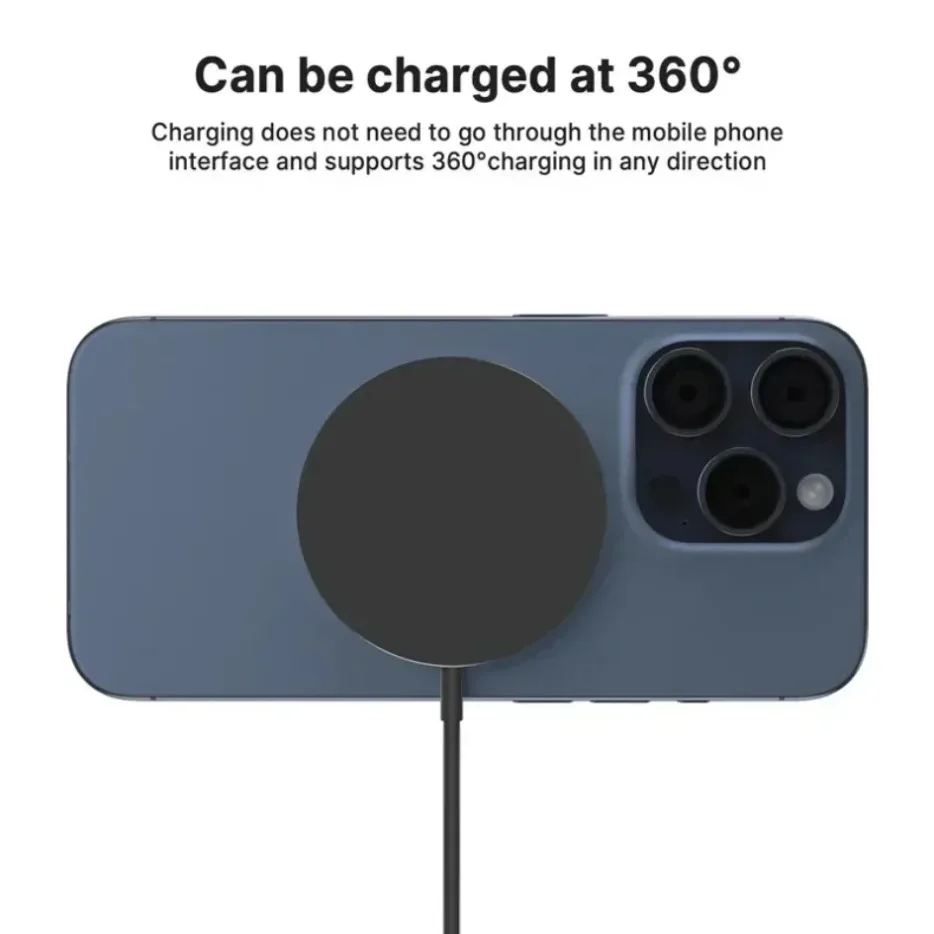 100W Fast Charging Station Magnetic Wireless Charger for Magsafe iPhone 16 15 14 13 12 Pro Max Airpods Earphone Samsung S24 S23 - náhled 3