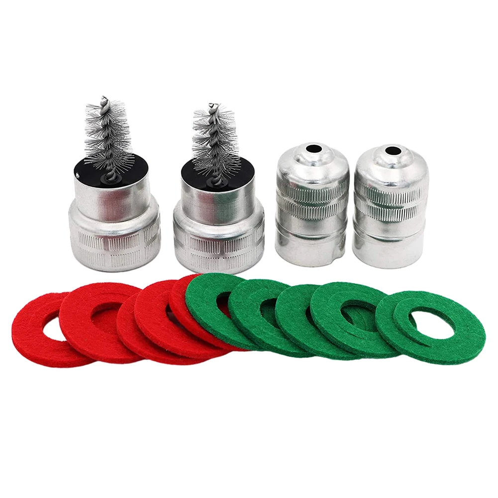 Battery Terminal Brush and Anti Washer Cleaning Kit for Maintenance of 6V and 12V Battery Posts Cables and Clamps
