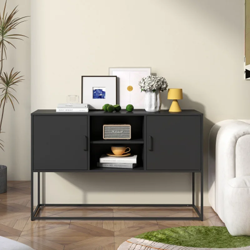 Modern Sideboard Buffet with Plenty of Storage Space - Anti-tilt mechanism, Elegant handles, Silent magnetic closure