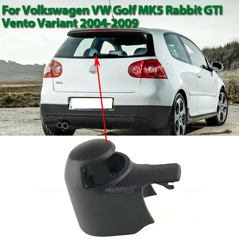 Windshield Windscreen Rear Wiper Arm Washer Cover Cap Nut for Volkswagen VW Golf MK5 Rabbit GTI Vento Variant 2004-09 6Q6955435B