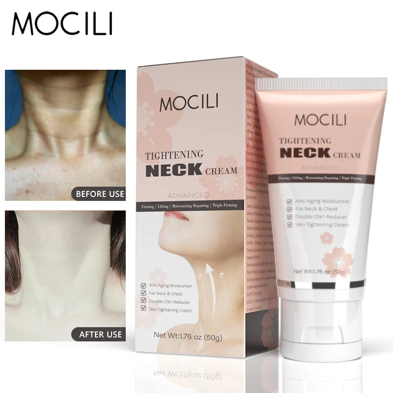 

Neck Cream Anti Wrinkle Tightening Shape Moisturizing Whitening Rejuvenation Firming Remove Neck Lines Retinol Skin Care 50g