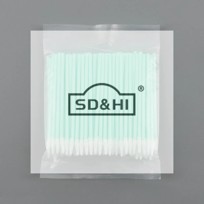 100Pcs Dust Free Cleanroom Swabs Lint Free Tip High Absorbency For Electronics Cleaning And Industrial Use