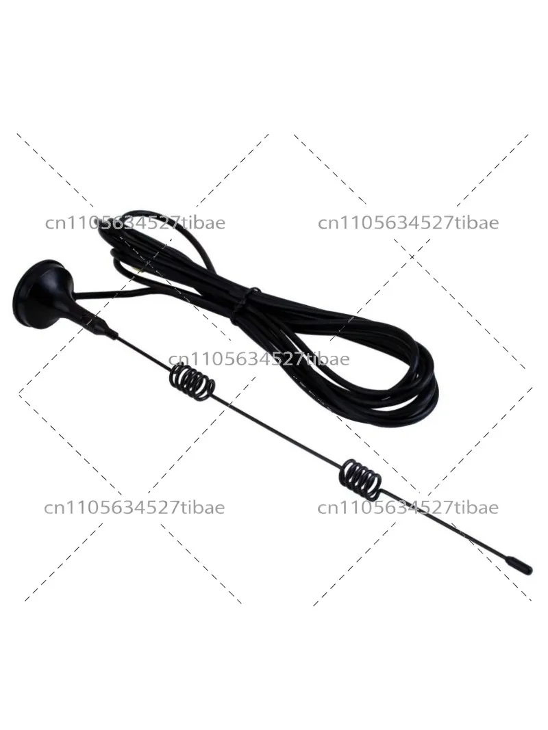 2Pcs 2.4GHz WiFi Antenna SMA Male 5dBi Magnetic Base Extension Cable 3M Signal Booster