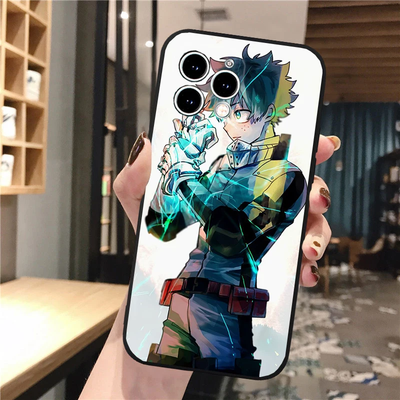 Deku Izuku Midoriya Anime My Hero Academia Phone Case For iphone 17 Pro Max Air 16 15 14 13 Pro Max 15 16 Pro 15Plus