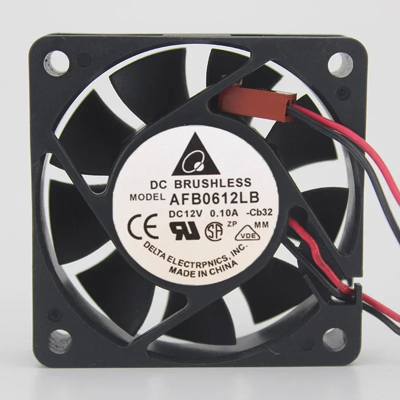 

Вентилятор охлаждения сервера Delta Electronics AFB0612LB CB32 BH17, 12В постоянного тока, 0.10А, 60x60x15мм