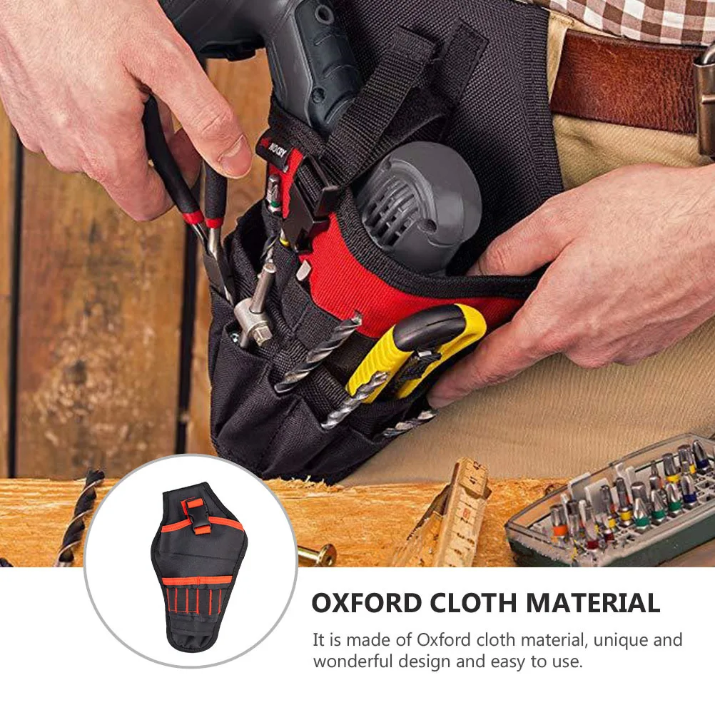 

1Pcs Practical Tool Storage Container Long Service Life for Home and Professional Use Tool Pouch Electric Drill Bag